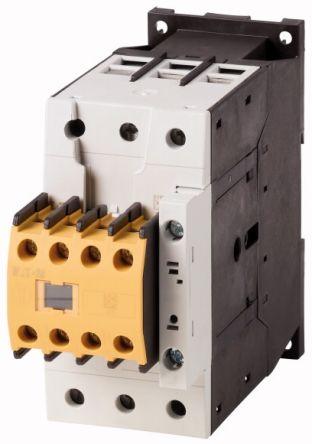 Eaton DILM Contactor, 110 V Coil, 3 Pole, 23 kW