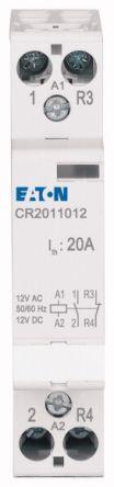 Eaton DILM Installation Contactor, 12 V ac/dc Coil, 1NO+1NC