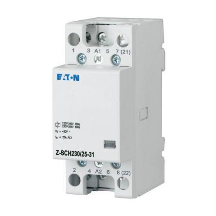 Eaton DILM Installation Contactor, 230 V ac Coil, 3N/O+1N/C