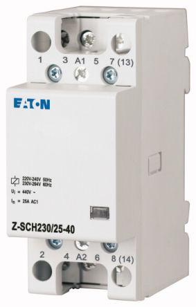 Eaton DILM Installation Contactor, 230 V ac Coil, 4N/O