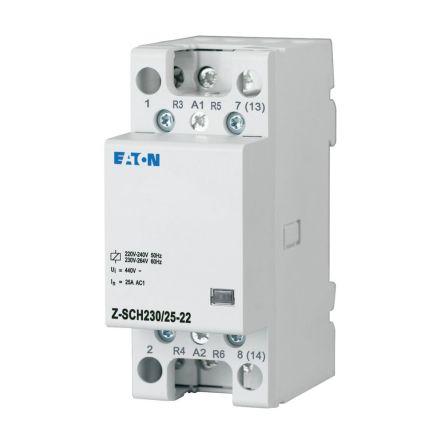 Eaton DILM Installation Contactor, 230 V ac Coil, 2N/O+2N/C