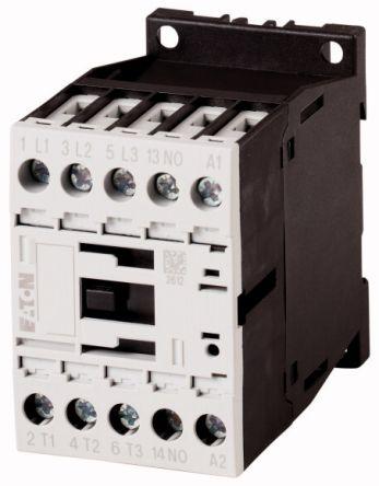 Eaton DILM Contactor, 220 V ac, 230 V ac Coil, 4 Pole, 6.5 kW