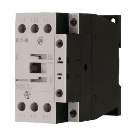 Eaton DILM Contactor, 240 V Coil, 3 Pole, 17 kW, 1N/O