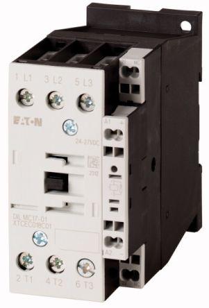 Eaton DILM Contactor, 48 V Coil, 3 Pole, 11 kW, 1NC