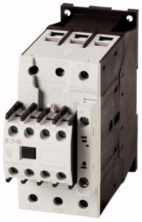 Eaton DILM Contactor, 220 V ac, 230 V ac Coil, 3 Pole, 35 kW