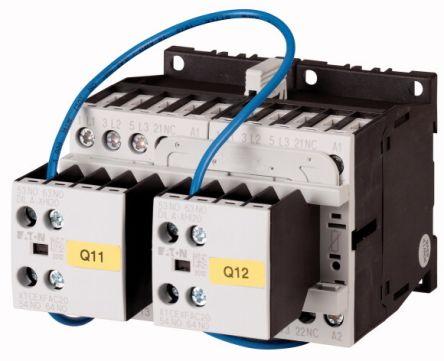 Eaton DIUL Reversing Contactor, 110-120 V ac Coil, 23 kW, 6NO