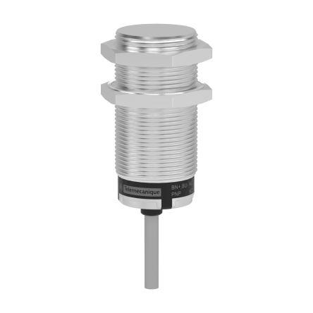 Schneider Electric Capacitive Barrel-Style Capacitive sensor, M30, 10 mm Detection, PNP Output