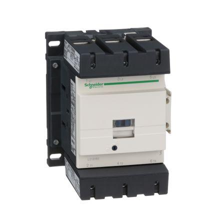 TeSys D LC1D Contactor, 3 Pole, 150 A, 1 NO + 1 NC