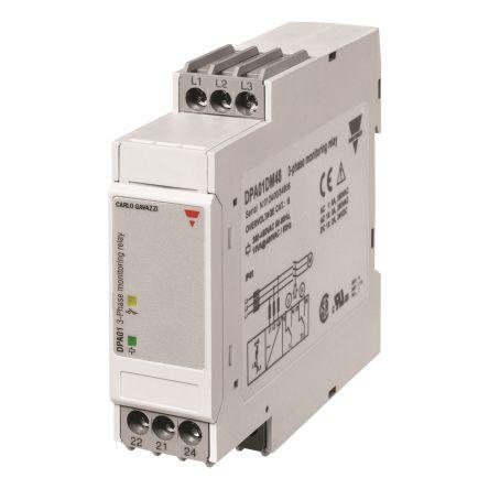 Carlo Gavazzi Phase Monitoring Relay, 3 Phase, SPDT, DPA01CM60