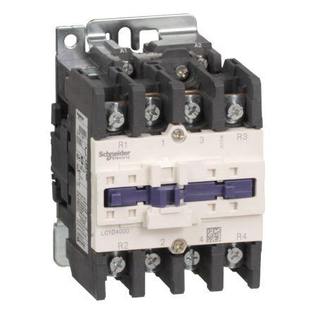 TeSys D LC1D Contactor, 48 V Coil, 4 Pole, 60 A, 1 NO + 1 NC