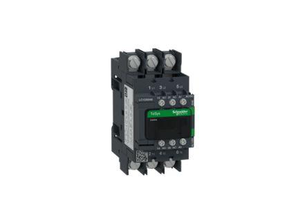 TeSys D LC1D Contactor, 48-130 V Coil, 3 Pole, 50 A, 1 NO + 1 NC