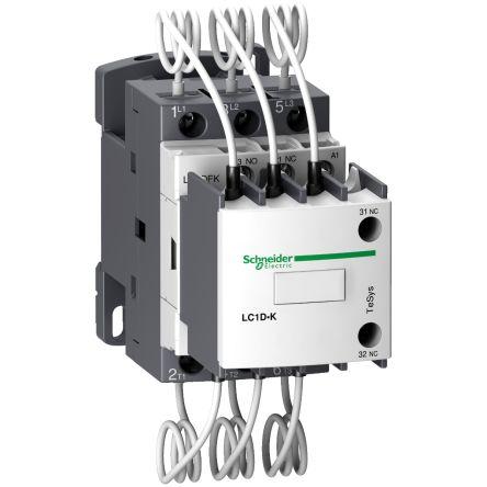 TeSys D LC1D Contactor, 3 Pole, 1 NO + 1 NC