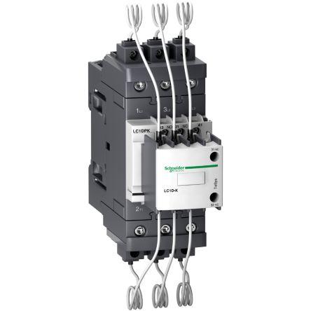 TeSys D LC1D Contactor, 220 V Coil, 3 Pole, 1 NO + 1 NC