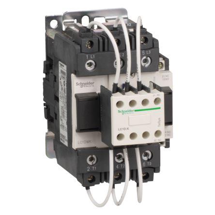 TeSys D LC1D Contactor, 220 V Coil, 3 Pole, 12 A, 1 NO + 1 NC