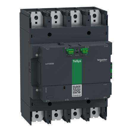 TeSys F LC1G Contactor, V Coil, 4 Pole, 1.05 kA, 1 NO + 1 NC