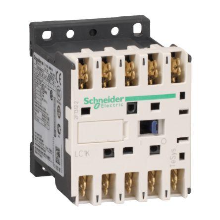 TeSys K LC1K Contactor, 3 Pole, 6 A, 1 NO + 1 NC