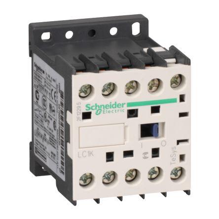 TeSys K LC1K Contactor, 3 Pole, 6 A, 1 NO + 1 NC