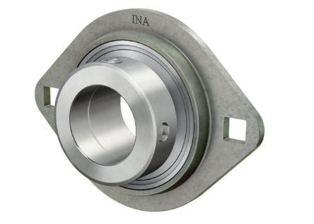 2 Hole Flange Bearing Unit, RAT20-XL, 20mm ID