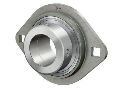 2 Hole Flange Bearing Unit, RAT25-XL, 25mm ID