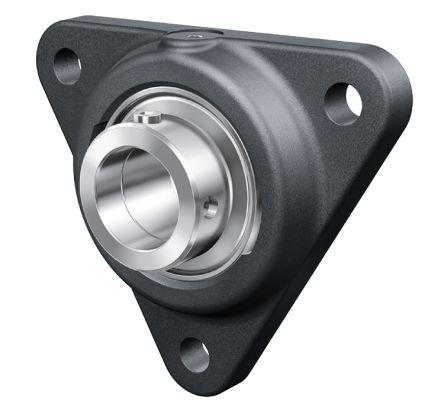 3 Hole Flange Bearing Unit, PCFTR50-XL, 50mm ID