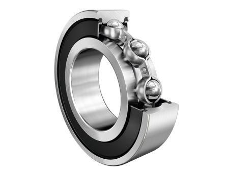 FAG 6015-2RSR Single Row Deep Groove Ball Bearing- Both Sides Sealed 75mm I.D, 115mm O.D