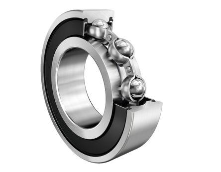 FAG 6016-2RSR-C3 Single Row Deep Groove Ball Bearing- Both Sides Sealed 80mm I.D, 125mm O.D