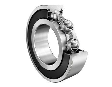 FAG 6017-2RSR Single Row Deep Groove Ball Bearing- Both Sides Sealed 85mm I.D, 130mm O.D