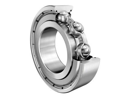 FAG 6316-2Z-C3 Single Row Deep Groove Ball Bearing- Both Sides Shielded 80mm I.D, 170mm O.D