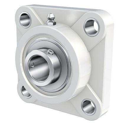 4 Hole Flange Bearing Unit, RCJ25-TV-VA-FD, 25mm ID