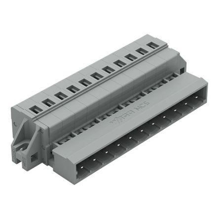 WAGO 231 Series Pluggable Connectors, 11-Pole, Female, 11-Way, Feed Through, 16A