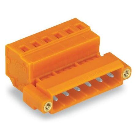 WAGO 231 Series Pluggable Connector, 2-Pole, Male, 2-Way, Snap-In, 12A