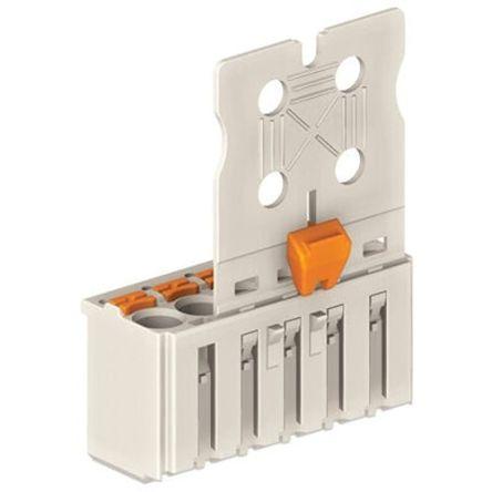 WAGO 2092 Series Pluggable Connectors, 5-Pole, Female, 5-Way, Plug-In, 16A