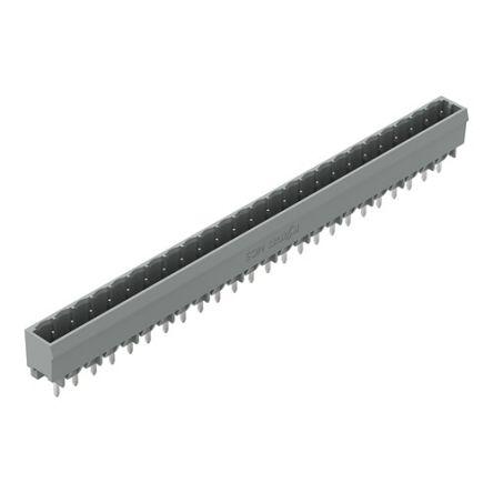 WAGO 231 Series Straight PCB Mount PCB Header, 24 Contact(s), 5mm Pitch, 1 Row(s), Shrouded