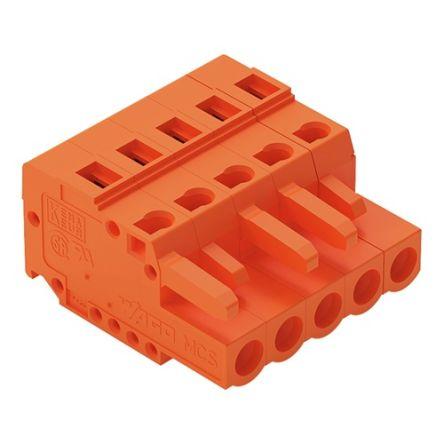 WAGO 231 Series Connector, 2-Pole, Female, 2-Way, Cable Mount, 15A