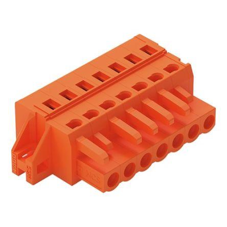 WAGO 231 Series Connector, 7-Pole, Female, 7-Way, Cable Mount, 15A