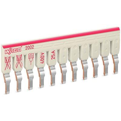 WAGO TOPJOB S Series Staggered Jumper for Use with DIN Rail Terminal Block, 25A