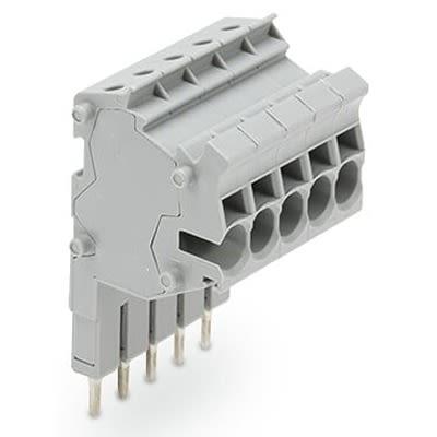 WAGO TOPJOB S Series Modular Connector for Use with DIN Rail Terminal Block, 24A