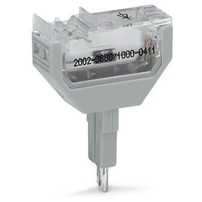 WAGO TOPJOB S Series Component Plug for Use with DIN Rail Terminal Block, 500mA