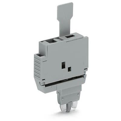 WAGO TOPJOB S Series Fuse Plug for Use with DIN Rail Terminal Block, 6.3A