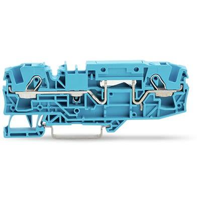 WAGO2006-1604 TOPJOB S Series DIN Rail Terminal Block, 6mm², 1-Level, Push In Termination, CSA