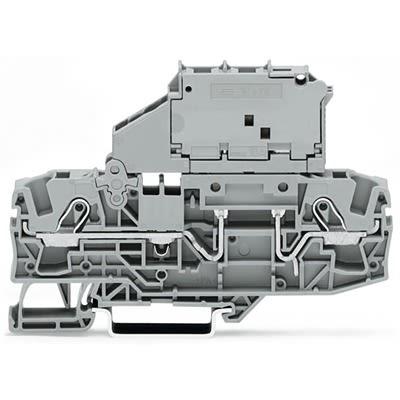 WAGO2006-1631/1000-541 TOPJOB S Series Fuse Terminal Block, 6mm², 1-Level, Push In Termination, Fused, CSA