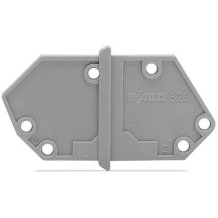 WAGO 826 Series End Plate for Use with Terminal Block