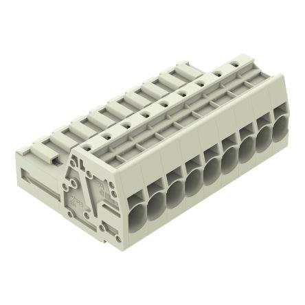 WAGO 831 Series Male Connector for Use with Female Connector, 41A, CSA