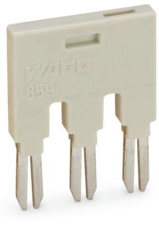 WAGO 859 Series Jumper for Use with Jumper Slot, 18A