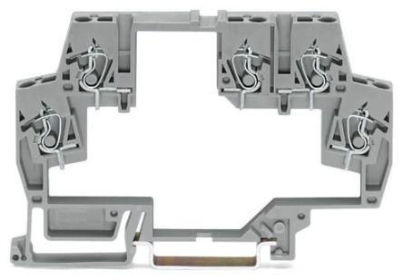 WAGO859-501 859 Series Terminal Block, 2.5mm², Cage Clamp Termination