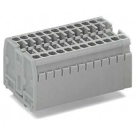 WAGO869-156 869 Series Terminal Strip, 2.5mm², 1-Level, Cage Clamp Termination