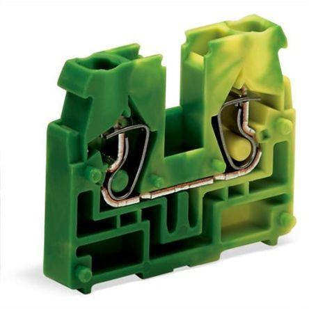 WAGO869-357 869 Series Terminal Block, 2.5mm², 1-Level, Cage Clamp Termination