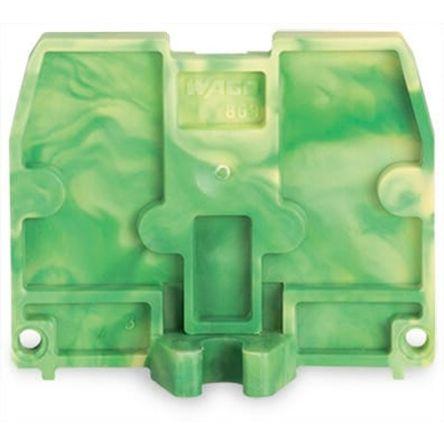 WAGO 869 Series End Plate for Use with Terminal Block