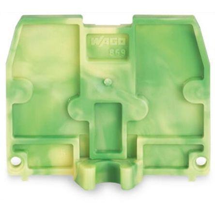 WAGO 869 Series End Plate for Use with Terminal Block