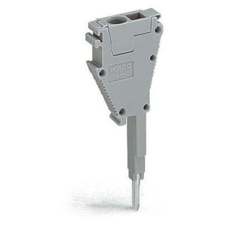 WAGO 870 Series Jumper for Use with Terminal Block, 18A